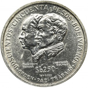 Boliwia, Republika, 250 Peso 1975