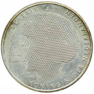 Niderlandy, Królestwo Niderlandów, Beatrix, 50 Guldenów 1988 - Wilhelm III i Królowa Maria