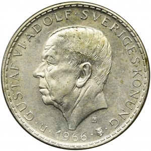 Szwecja, Gustaw VI Adolf, 5 Koron 1966