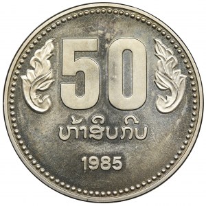 Laos, 50 Kip 1985
