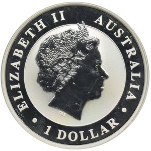 Australia, Elżbieta II, 1 Dolar 2018