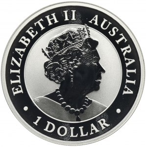 Australia, Elżbieta II, 1 Dolar 2019