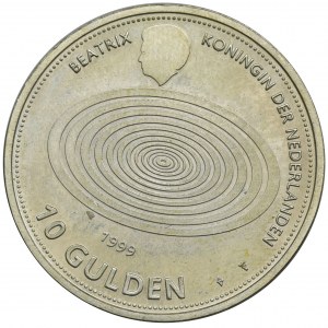 Niderlandy, Królestwo Niderlandów, Beatrix, 10 Guldenów 1994 - Milenium