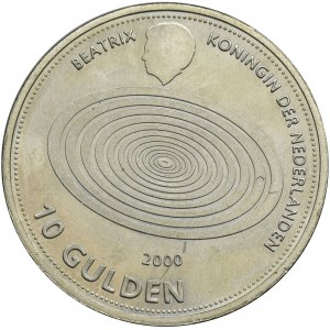 Niderlandy, Królestwo Niderlandów, Beatrix, 10 Guldenów 1994 - Milenium