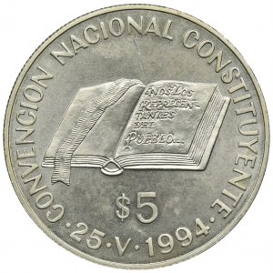 Argentyna, 5 Peso 1994 - Narodowe Zgromadzenie Konstytucyjne