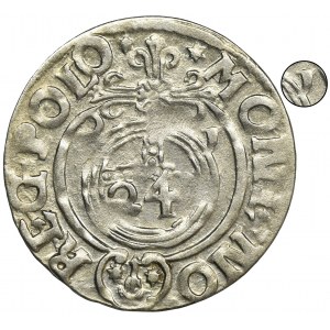 Zygmunt III Waza, Półtorak Bydgoszcz 1621 - litera J zamiast 1, RZADKI