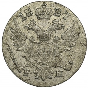 Królestwo Polskie, 5 groszy polskich 1827 FH