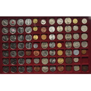 Zestaw, Mix monet z całego świata USA i Kanada, Australia i Wielka Brytania (116 szt.)