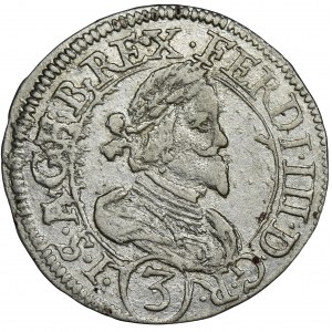 Austria, Ferdynand III, 3 Krajcary Graz 1638