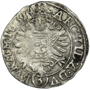 Austria, Ferdynand II, 3 Krajcary Kutná Hora 1631