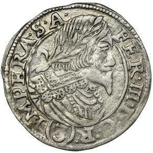 Austria, Ferdynand II, 3 Krajcary Jáchymov 1645 - RZADKIE