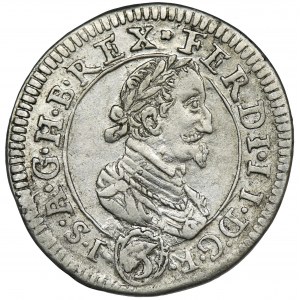 Austria, Ferdynand II, 3 Krajcary Graz 1625 - STYRIÆ