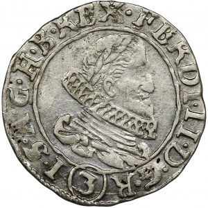 Austria, Ferdynand II, 3 Krajcary Praga 1636