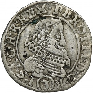 Austria, Ferdynand II, 3 Krajcary Praga 1635