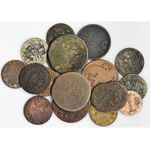 Zestaw, Mix monet zaborowych (18szt.)