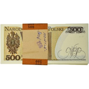 Paczka Bankowa 500 złotych 1982 - FG - (100 szt.)