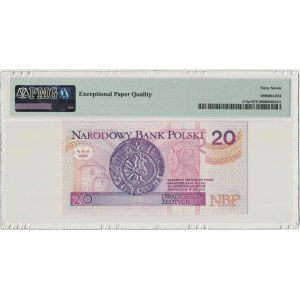 20 złotych 1994 - ZA 0009740 - PMG 67 EPQ - seria zastępcza