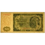 50 złotych 1948 - A - 7 cyfr - RZADKOŚĆ