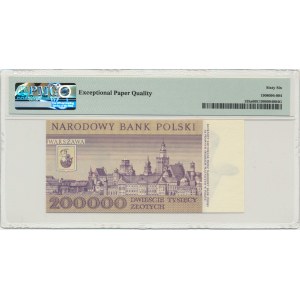 200.000 złotych 1989 - L - PMG 66 EPQ