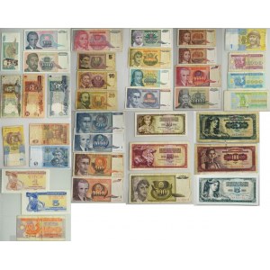 Zestaw banknotów europejskich (ok.330 szt.) - DUŻY