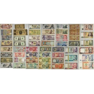 Large set of american, african and asian banknotes (ca. 470 pcs.)