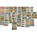 Large set of american, african and asian banknotes (ca. 470 pcs.)