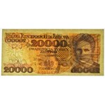 20.000 złotych 1989 - B - rzadsza
