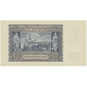 20 złotych 1940 - H -