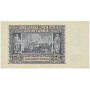 20 złotych 1940 - H -