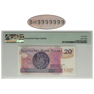 20 złotych 2016 - BH 9999999 SOLID - PMG 68 EPQ