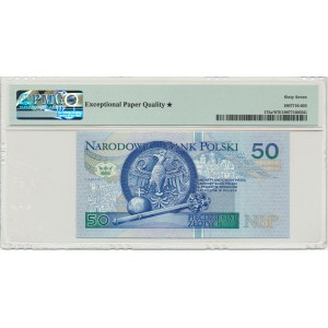 50 złotych 1994 - YB - PMG 67 EPQ ★ - seria zastępcza