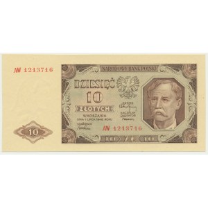 10 złotych 1948 - AW -