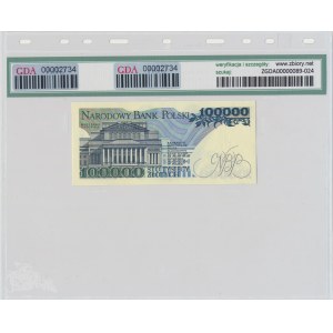 100.000 złotych 1990 - BL - GDA 66 EPQ