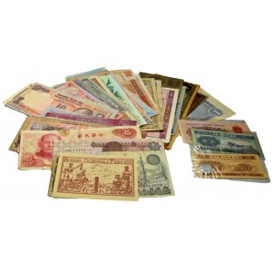 Set of mix banknotes (66 pcs.)