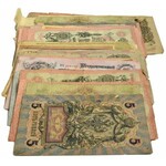 Rosja, zestaw banknotów carskich (74 szt.)