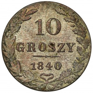 10 groszy Warszawa 1840 MW