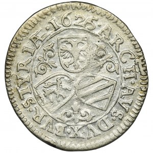 Austria, Ferdynand II, 3 Krajcary Graz 1625 - STYRIÆ