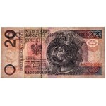 Zestaw 10, 20 i 200 złotych 1994 AA 0003062 - PMG 65 i 67 EPQ - takie same numery seryjne - RZADKOŚĆ