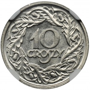 10 groszy 1923 - NGC MS64