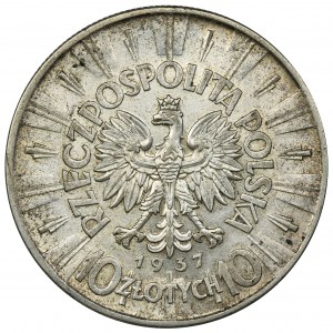 Pilsudski, 10 zloty 1937