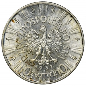 Pilsudski, 10 zloty 1937