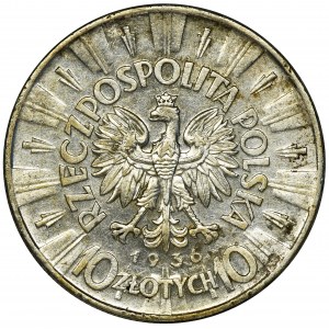 Pilsudski, 10 zloty 1936