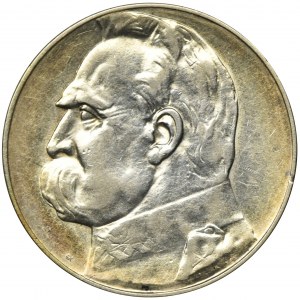 Piłsudski, 5 złotych 1938