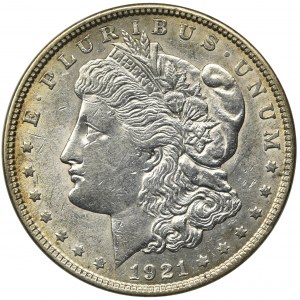 USA, 1 Dolar Filadelfia 1921 - typ Morgan