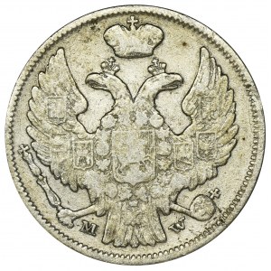 15 kopiejek = 1 złoty Warszawa 1839 MW - BARDZO RZADKI, bez kropki