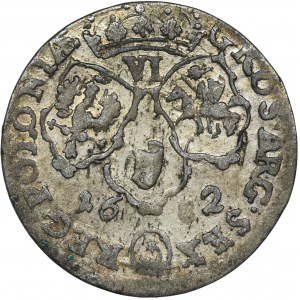 Jan III Sobieski, Szóstak Bydgoszcz 1682 TLB - herb Leliwa, kokardy