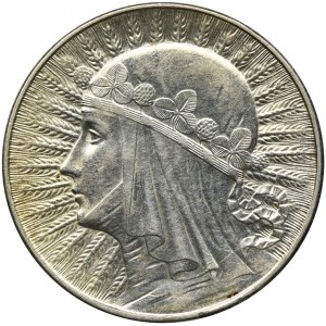 Głowa Kobiety, 5 złotych Warszawa 1934