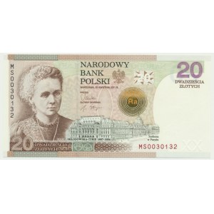 20 złotych 2011 - Maria Skłodowska Curie