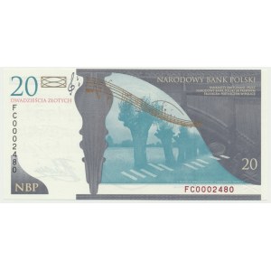 20 złotych 2010 - Fryderyk Chopin