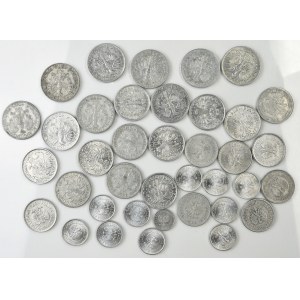 Set, PRL coins 1950s - 1970s - rarer types Fisherman, Berry....